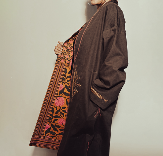 Jenina Coat with Embroidery